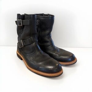 UGG JAREN MEN BOOTS LEATHER BLACK US 9/ UK 8 /EU 42 /JP 27